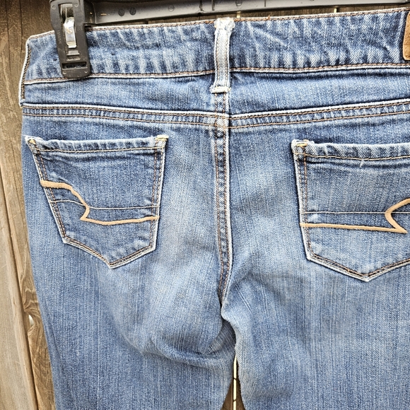 American Eagle Outfitters Women's Classic Blue Skinny Jeans Size 2 - Picture 15 of 16